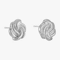 Monet Jewelry 20mm Knot Stud Earrings