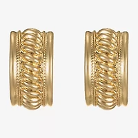 Monet Jewelry Rope Twist 23mm Stud Earrings