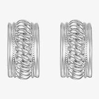 Monet Jewelry Rope Twist 23mm Stud Earrings