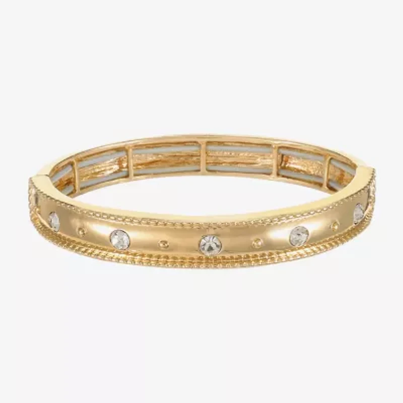 Liz Claiborne Stretch Womens Glass Bangle Bracelet