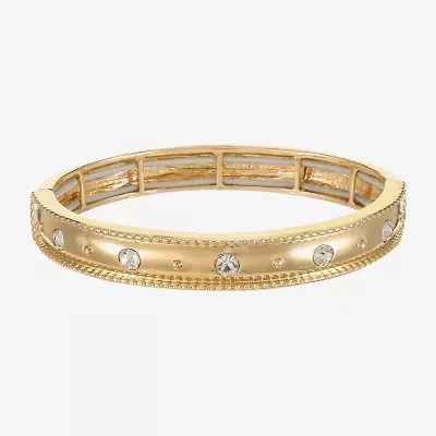 Liz Claiborne Stretch Womens Glass Bangle Bracelet
