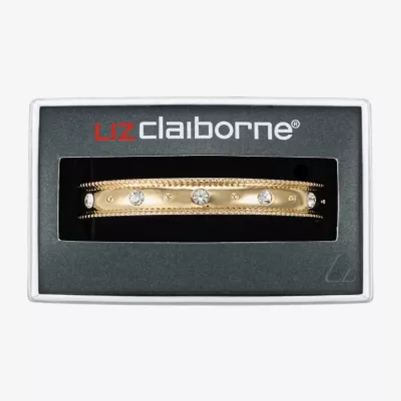 Liz Claiborne Stretch Womens Glass Bangle Bracelet