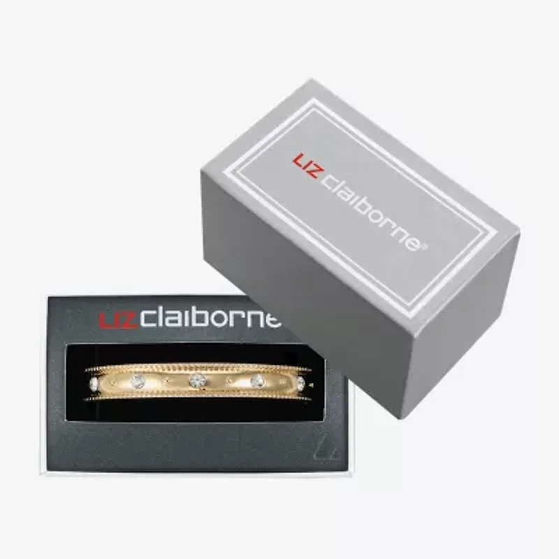 Liz Claiborne Stretch Womens Glass Bangle Bracelet