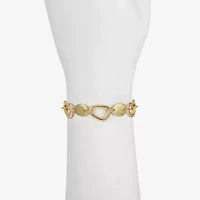 Liz Claiborne Pebble Link Womens Strand Bracelet