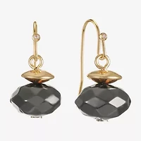 Liz Claiborne Beaded Womens Drop Earrings