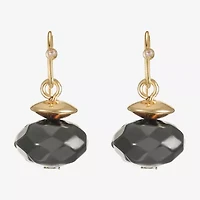 Liz Claiborne Beaded Womens Drop Earrings