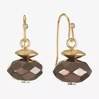 Liz Claiborne Beaded Womens Drop Earrings
