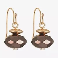 Liz Claiborne Beaded Womens Drop Earrings