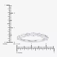 (H-I / Si2) Womens 1 CT. T.W. Lab Grown White Diamond 10K Gold Wedding Band