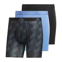adidas Performance Microfiber Mens 3 Pack Boxer Briefs 5158584