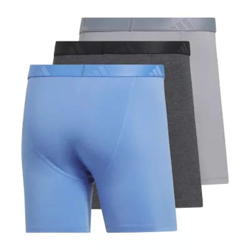 adidas Luxe Comfort Mens 3 Pack Boxer Briefs 5159307