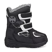 Totes Toddler Boys Tayton Waterproof Insulated Flat Heel Winter Boots