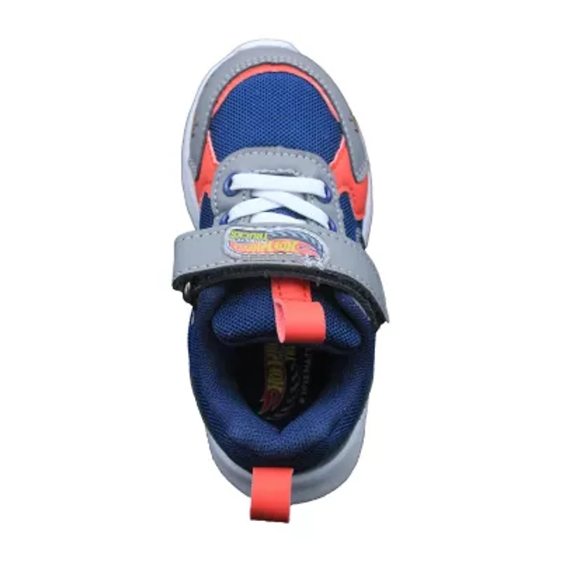Hot Wheels Monster Trucks Toddler Boys' Light-Up 9 Boys Sneakers