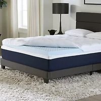 Comfort Tech 3" Foam and Fiber Mattress Topper
