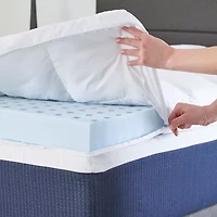 Comfort Tech 3" Foam and Fiber Mattress Topper