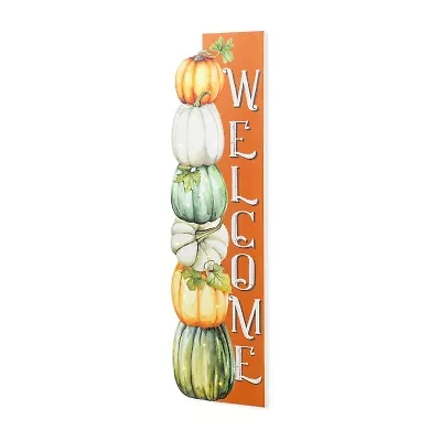 Glitzhome 42 Porch Sign Thanksgiving Porch Sign