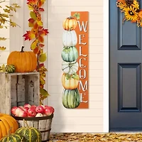 Glitzhome 42 Porch Sign Thanksgiving Porch Sign