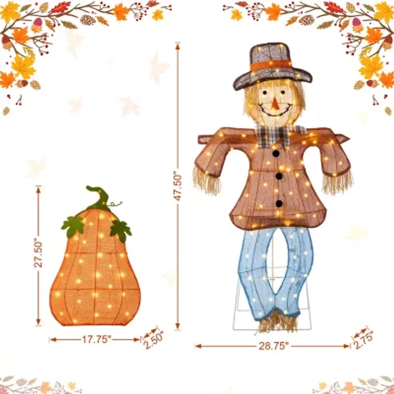 Glitzhome S2 Outdoor Decor Thanksgiving Inflatable