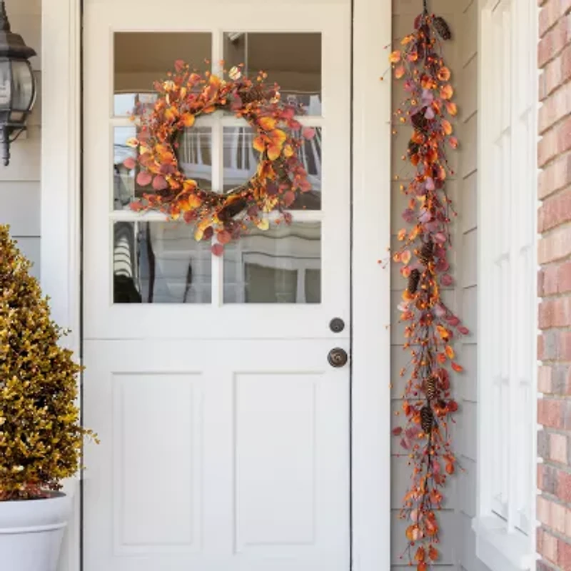 Glitzhome 72 Garland Thanksgiving Tabletop Decor