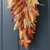 Glitzhome 28 Wreath Hanger Thanksgiving Tabletop Decor