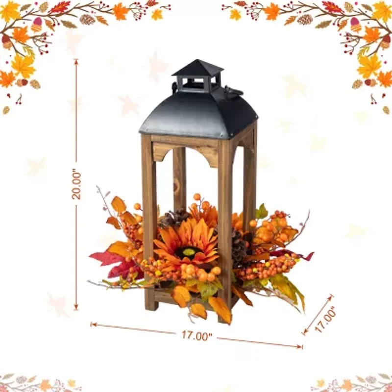 Glitzhome 20 Centerpiece Thanksgiving Tabletop Decor