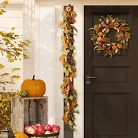 Glitzhome 72 Garland Thanksgiving Tabletop Decor