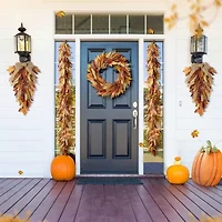 Glitzhome 72 Garland Thanksgiving Tabletop Decor