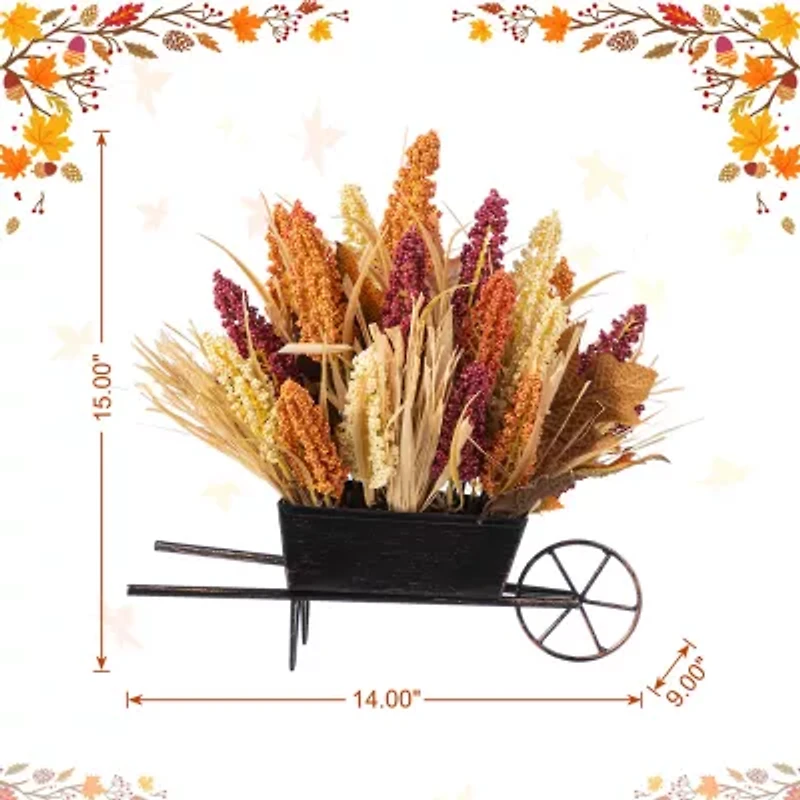 Glitzhome 15 Centerpiece Thanksgiving Tabletop Decor