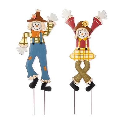 Glitzhome 36 Yard Stake Thanksgiving Yard Art