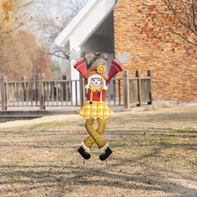 Glitzhome 36 Yard Stake Thanksgiving Yard Art