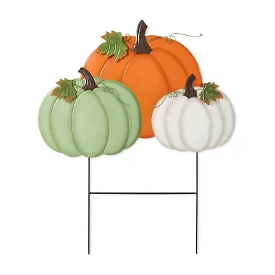 Glitzhome 23.75 Yard Stake Thanksgiving Yard Art