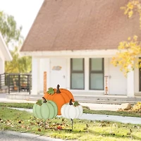 Glitzhome 23.75 Yard Stake Thanksgiving Yard Art