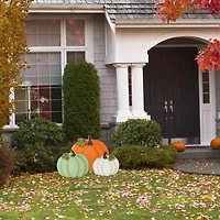 Glitzhome 23.75 Yard Stake Thanksgiving Yard Art