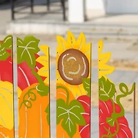 Glitzhome 41.75 Yard Stake Thanksgiving Yard Art