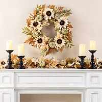 Glitzhome 72 Garland Thanksgiving Tabletop Decor