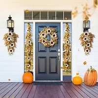 Glitzhome 72 Garland Thanksgiving Tabletop Decor