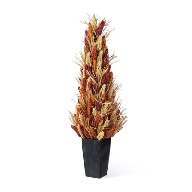 Glitzhome 38 Porch Tree Thanksgiving Tabletop Decor