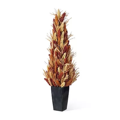 Glitzhome 38 Porch Tree Thanksgiving Tabletop Decor