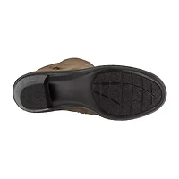 Easy Street Womens Dawnta Block Heel Booties