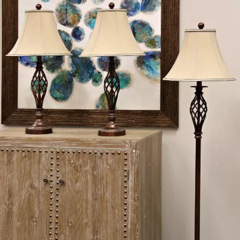 Stylecraft Barclay 3-pc. Lamp Set