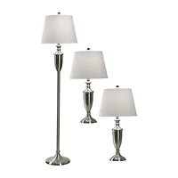 Stylecraft Geneva 3-pc. Lamp Set