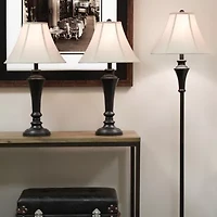 Stylecraft Geneva 3-pc. Lamp Set