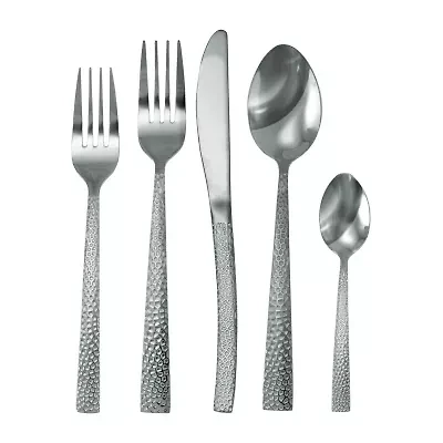 MegaChef Baily 20-pc. 18/10 Stainless Steel Flatware Set
