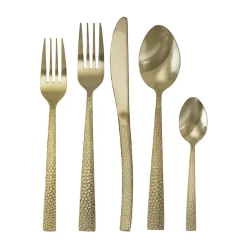 MegaChef Baily 20-pc. 18/10 Stainless Steel Flateware Set