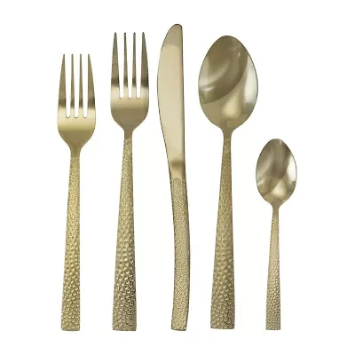 MegaChef Baily 20-pc. 18/10 Stainless Steel Flateware Set
