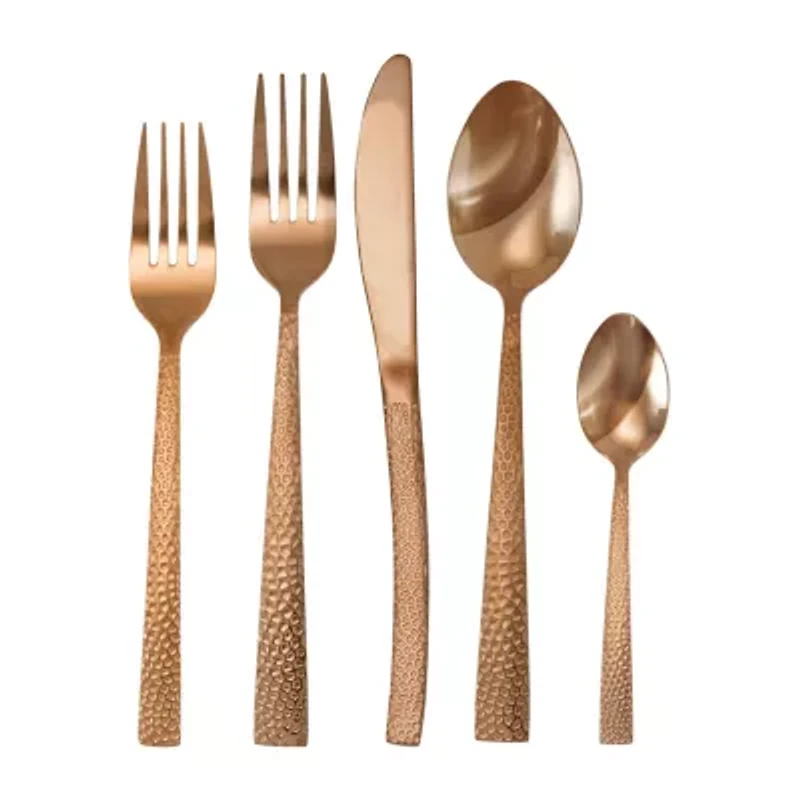 MegaChef Baily 20-pc. 18/10 Stainless Steel Flatware Set