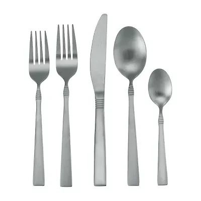 MegaChef Cravat 20-pc. 18/10 Stainless Steel Flateware Set