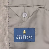 Stafford Signature Mens Stretch Fabric Classic Fit Suit Jacket