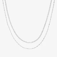 Sparkle Allure Womens Hypoallergenic 2-pc. Necklace Set