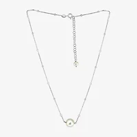 Effy Final Call Womens White Cultured Freshwater Pearl Sterling Silver 16 Inch Pendant Necklace